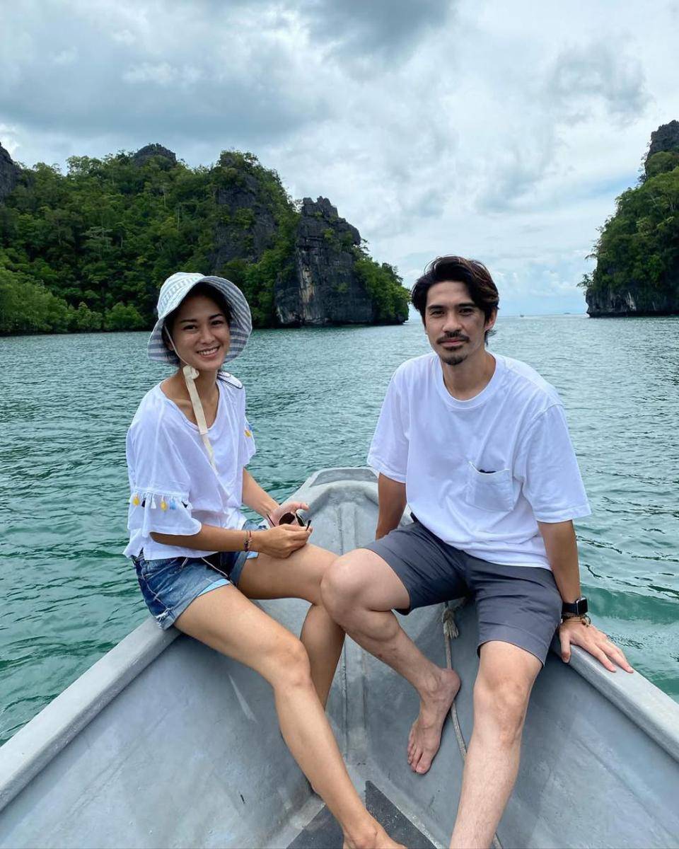 inspirasi outfit couple ala Prisia Nasution dan suami (instagram.com/prisia)