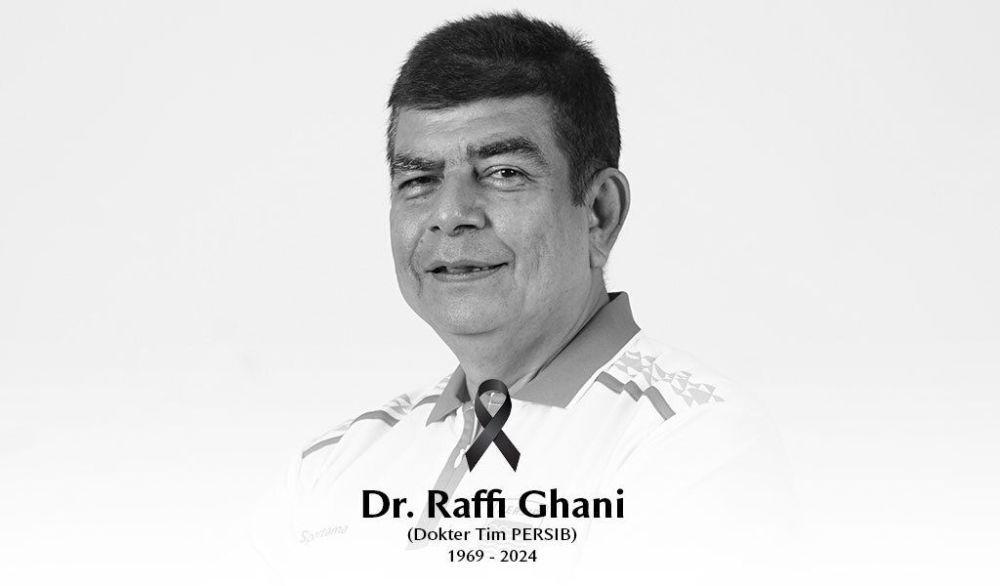 Kabar Duka, Dokter Tim Persib Raffi Ghani Meninggal Dunia