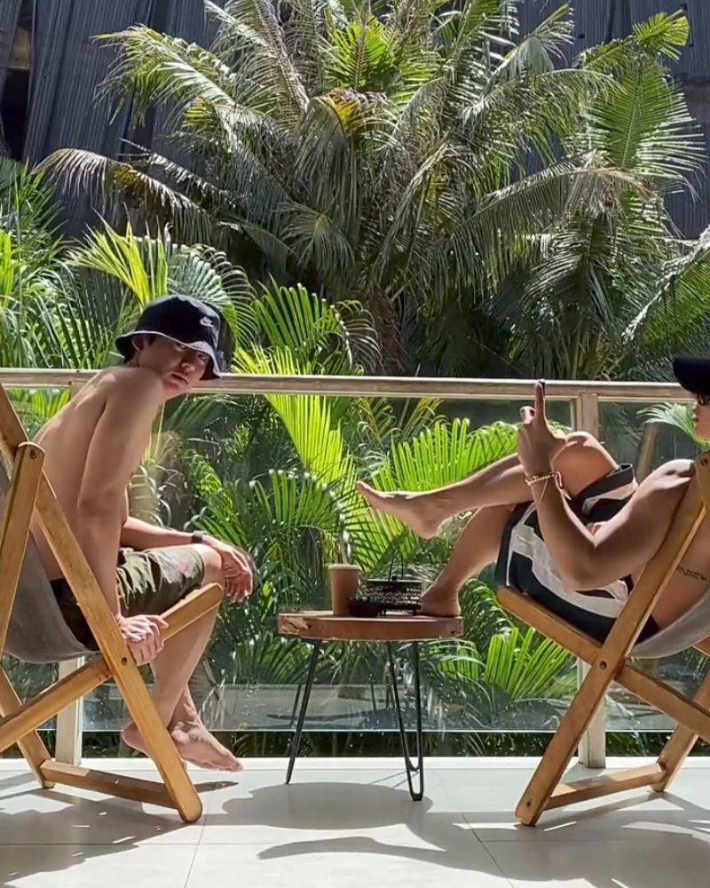 potret Lee Ji Hoon liburan Bali (instagram.com/spl2ndid)