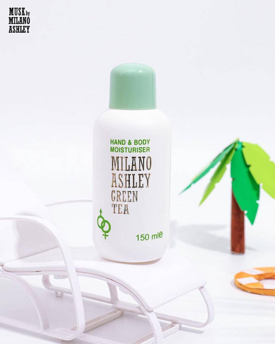 MILANO ASHLEY Green Tea Hand & Body Lotion Moisturiser (instagram.com/milanoashleyofficial)