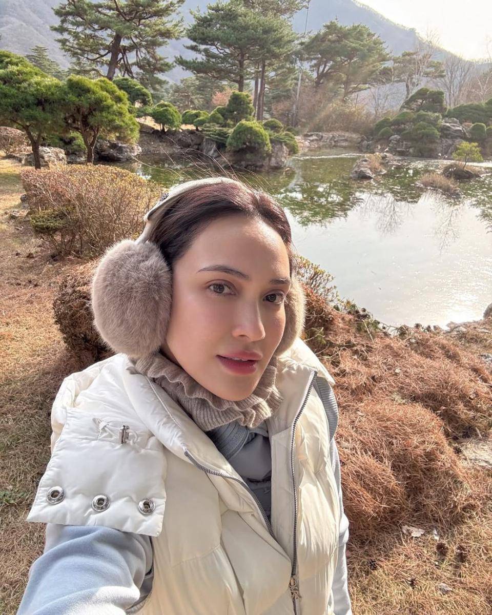 Shandy Aulia main golf di Korea (instagram.com/shandyaulia)