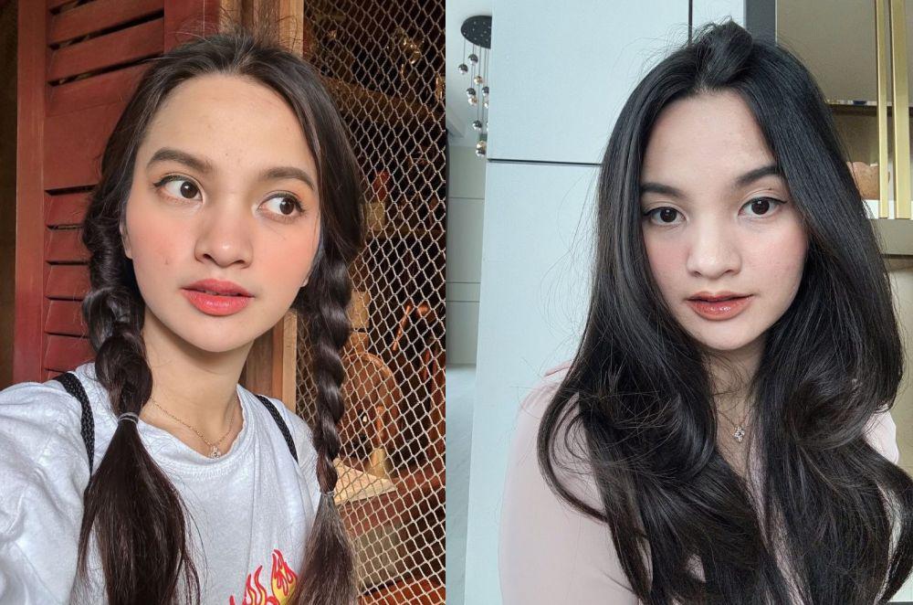8 Ide Menata Rambut Bergelombang ala Sabrina Anggraini, Modis dan Rapi