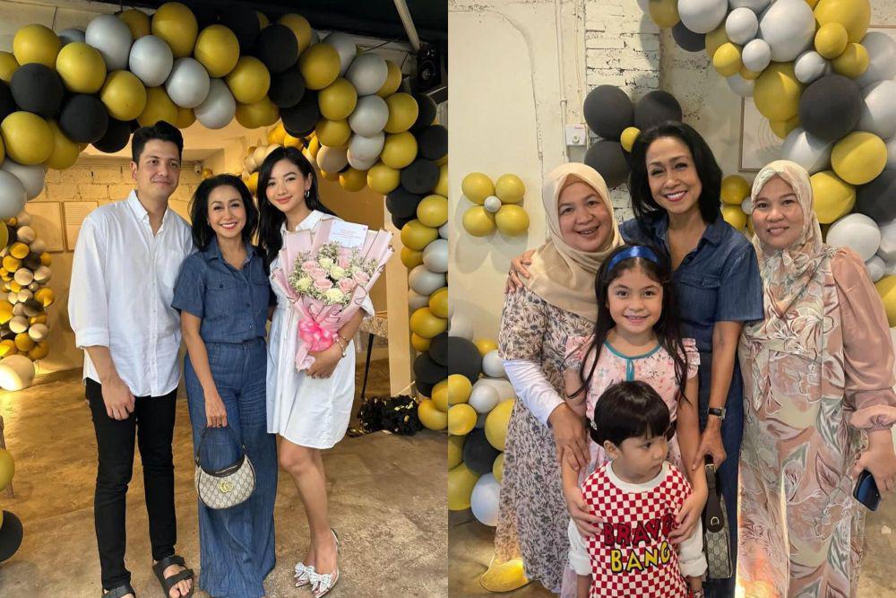 7 Potret Kebersamaan Pemain Ikatan Cinta di Pembukaan Kafe Glenca