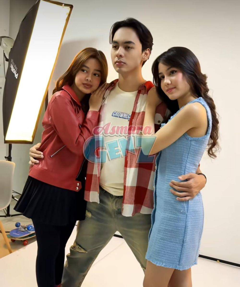 Fattah, Zara, dan Aqeela di sinetron Asmara Gen Z (instagram.com/sinemart_ph)