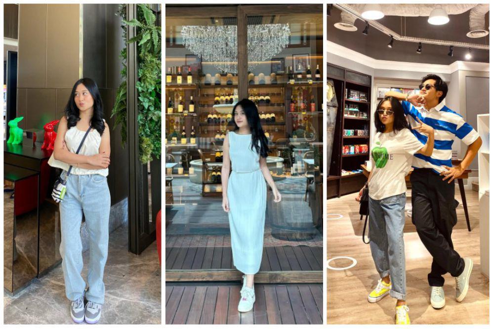 9 Inspirasi OOTD ke Mal ala Vanessa Audy, Adik Randy Martin