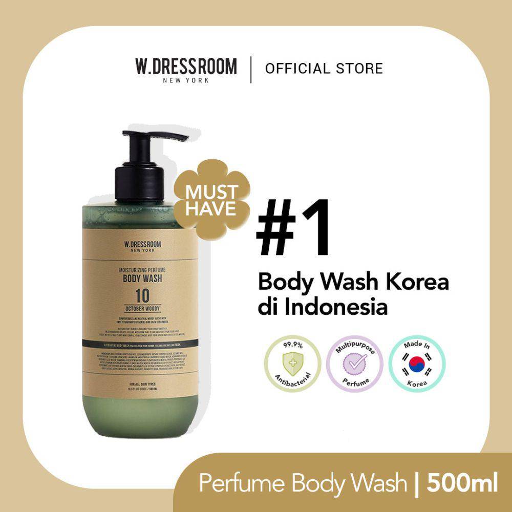 W.Dressroom Moisturizing Perfume Body Wash No. 10 October Woody (raenabeauty.com)