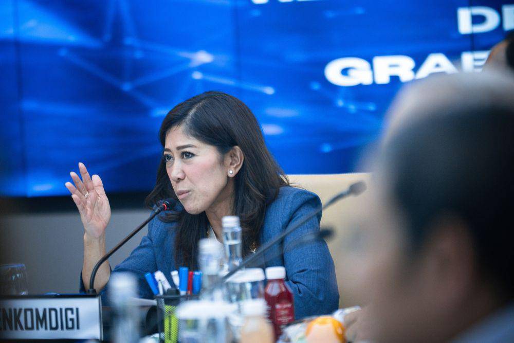 Grab Indonesia dan OVO menegaskan komitmennya mendukung arahan Menteri Komunikasi dan Digital RI, Meutya Hafid, untuk menyukseskan program Makan Bergizi Gratis (dok. Komdigi)