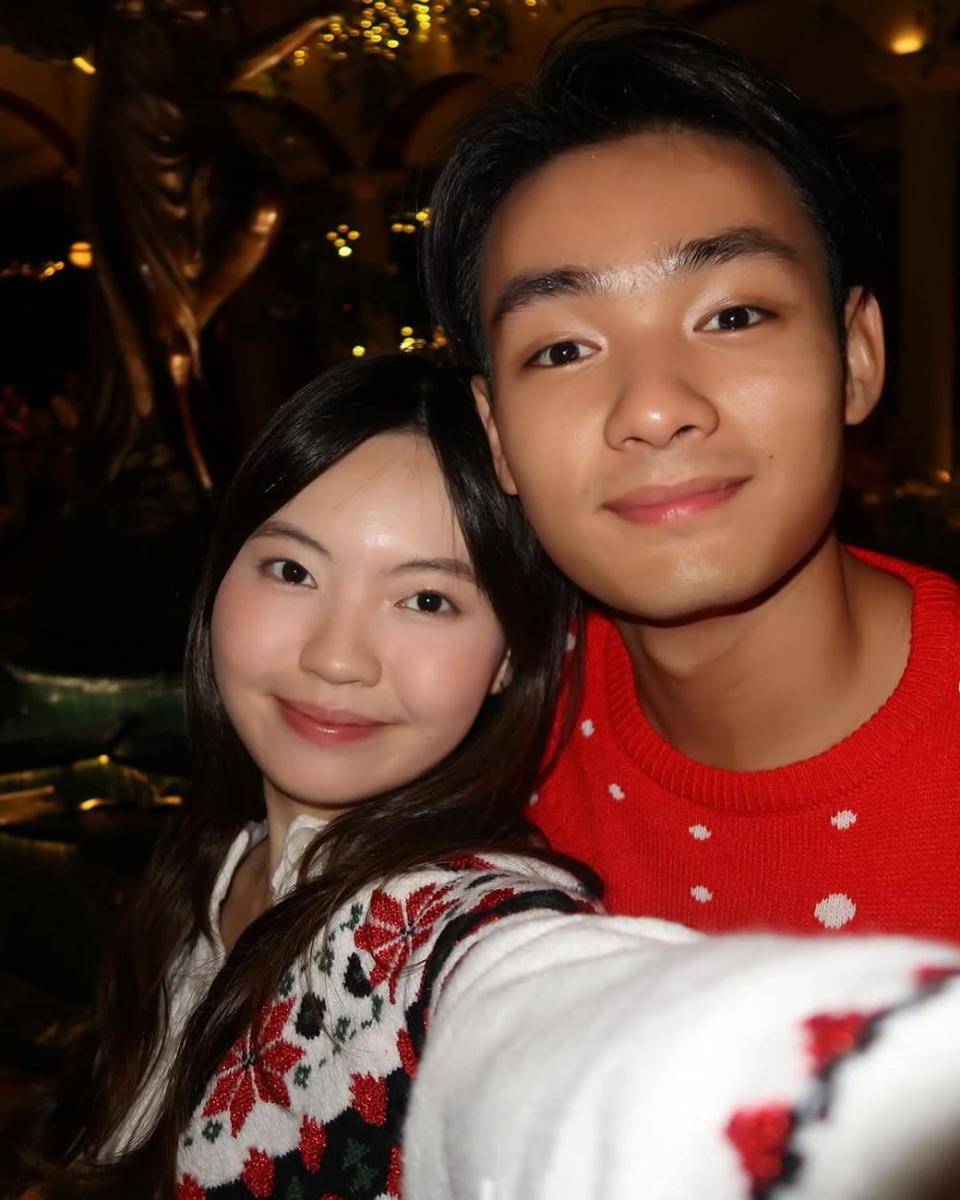 Erika Richardo dan Jerhemy Owen rayakan Natal. (instagram.com/erikarichardo)