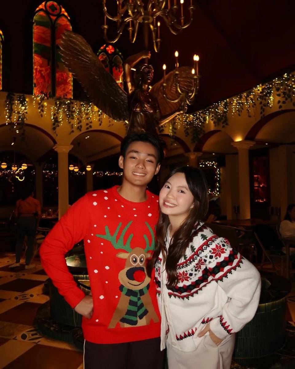 Erika Richardo dan Jerhemy Owen rayakan Natal. (instagram.com/erikarichardo)