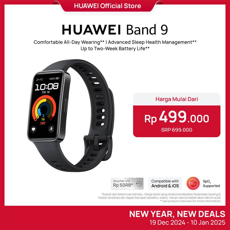 HUAWEI Band 9 (tokopedia.com/HUAWEI Official Store)