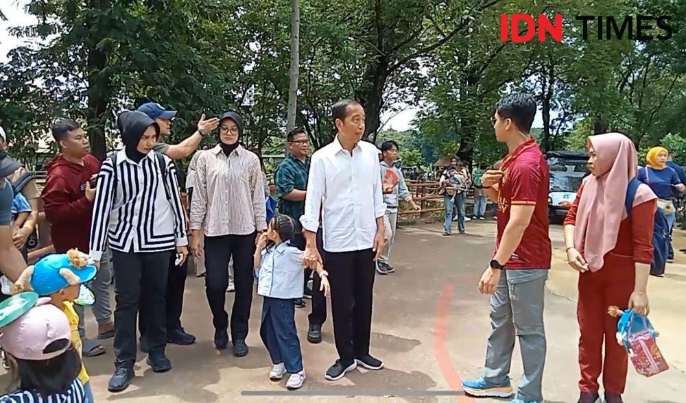 Libur Sekolah, Jokowi Ajak 6 Cucunya Piknik ke Solo Safari