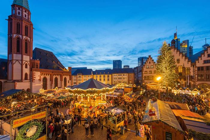 Potret pohon Natal di di Frankfurt (visitfrankfurt.travel)