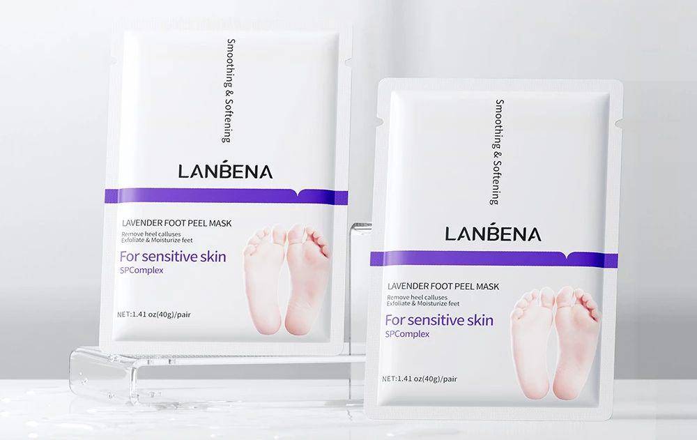 Lanbena - Foot Peeling Mask (shopee.co.id/lanbenaindonesia)