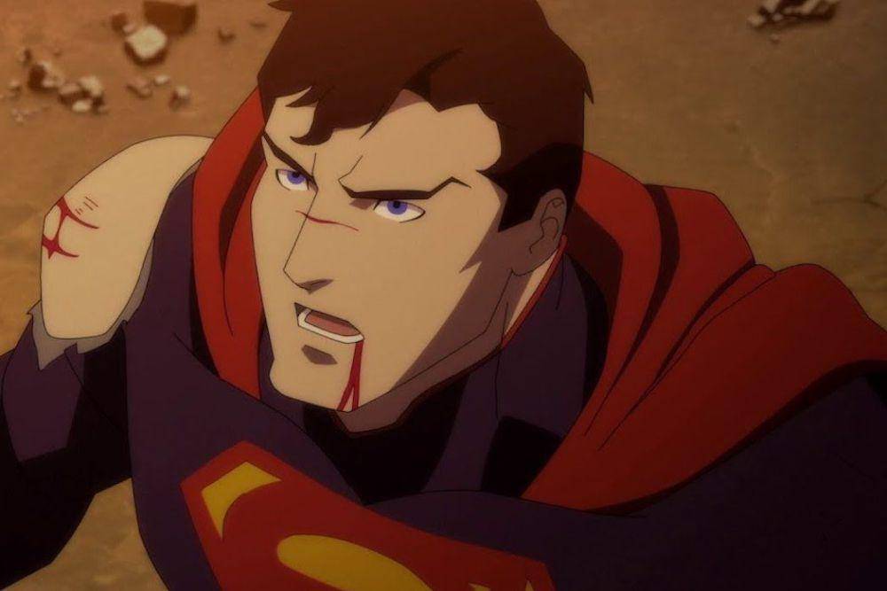 adegan dalam film The Death of Superman. (dok. Warner Bros. Animation/The Death of Superman)