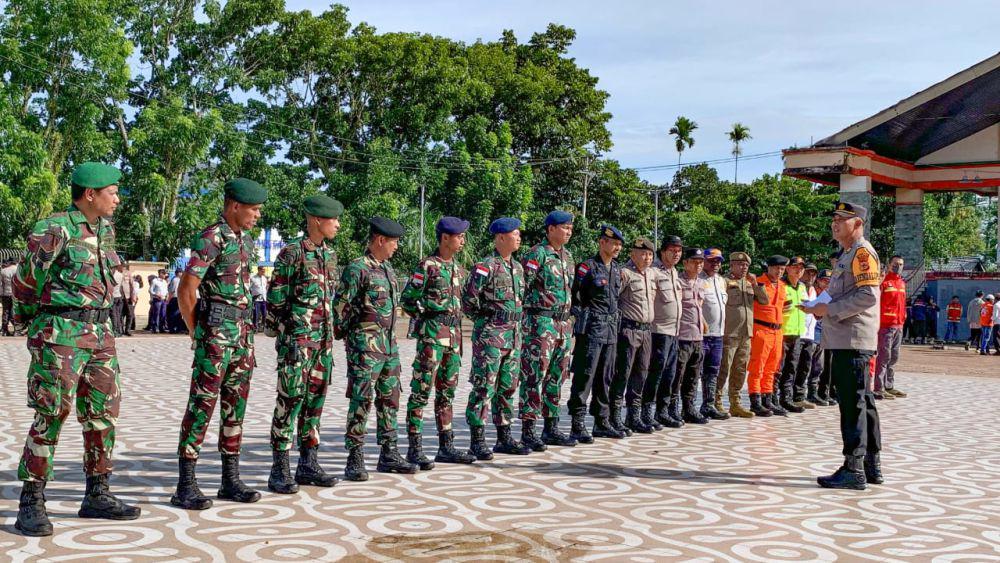 630 Personel Gabungan Amankan Ibadah Malam Natal di Mimika