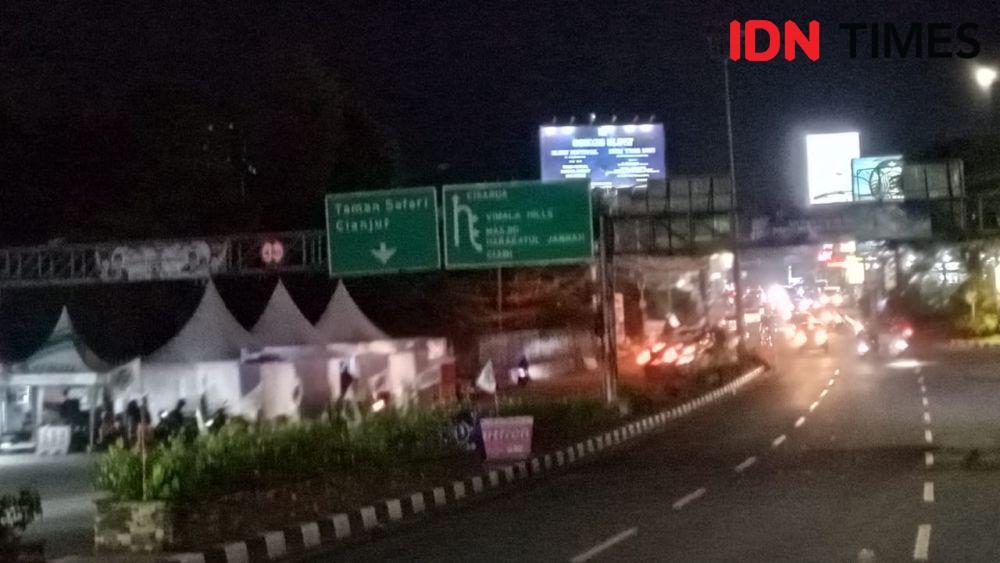 Malam Natal, Lalin Puncak Bogor Ramai Lancar