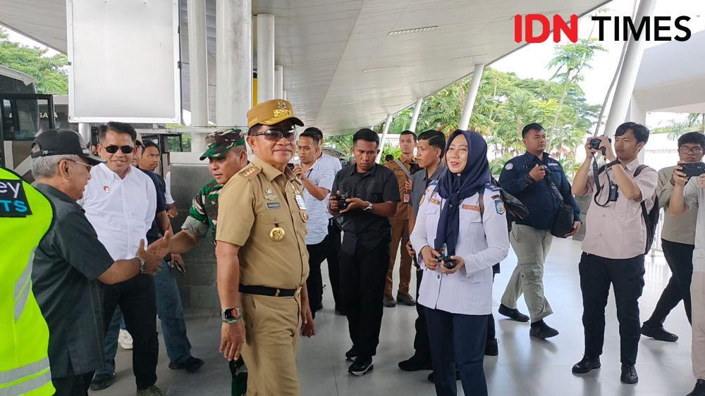 Pj Gubernur NTB Cek Kesiapan Angkutan Nataru di Bandara dan Pelabuhan