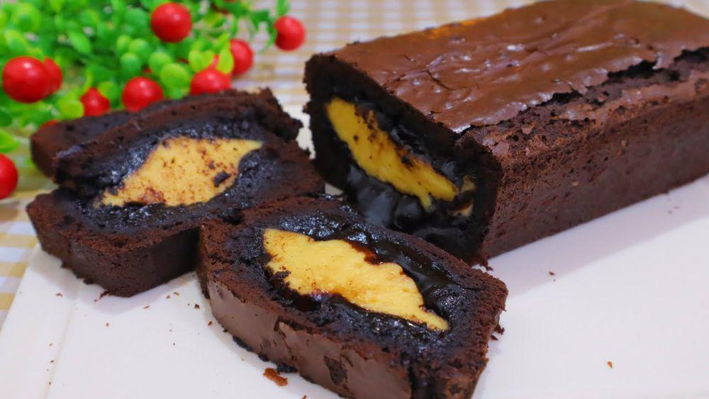 Resep Brownies Isi Cheesecake yang Lembut dan Lumer di Mulut