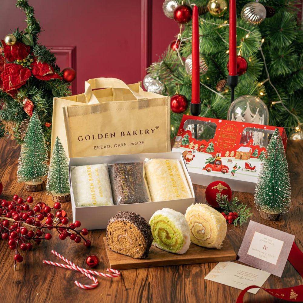 hampers Natal dari Golden Bakery (instagram.com/golden bakery_id)