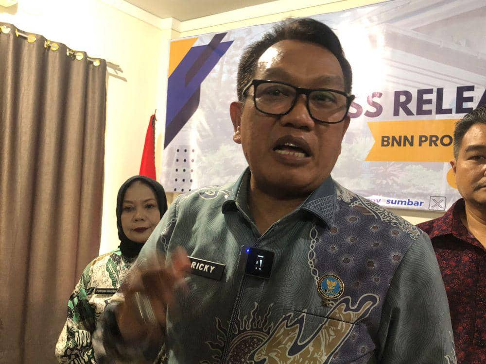 BNNP: Warga Sumbar Habiskan Uang Rp250 Miliar untuk Narkoba