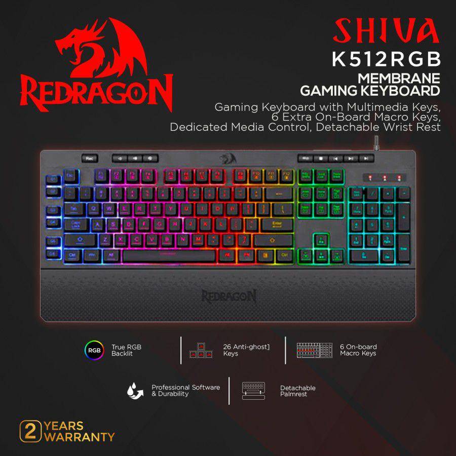 Redragon K512RGB (tokopedia.com/REDRAGON INDONESIA)