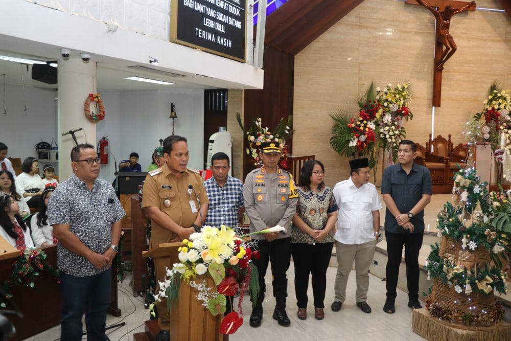 Polisi: Ibadah Misa Natal di 66 Gereja di Tangerang Kondusif