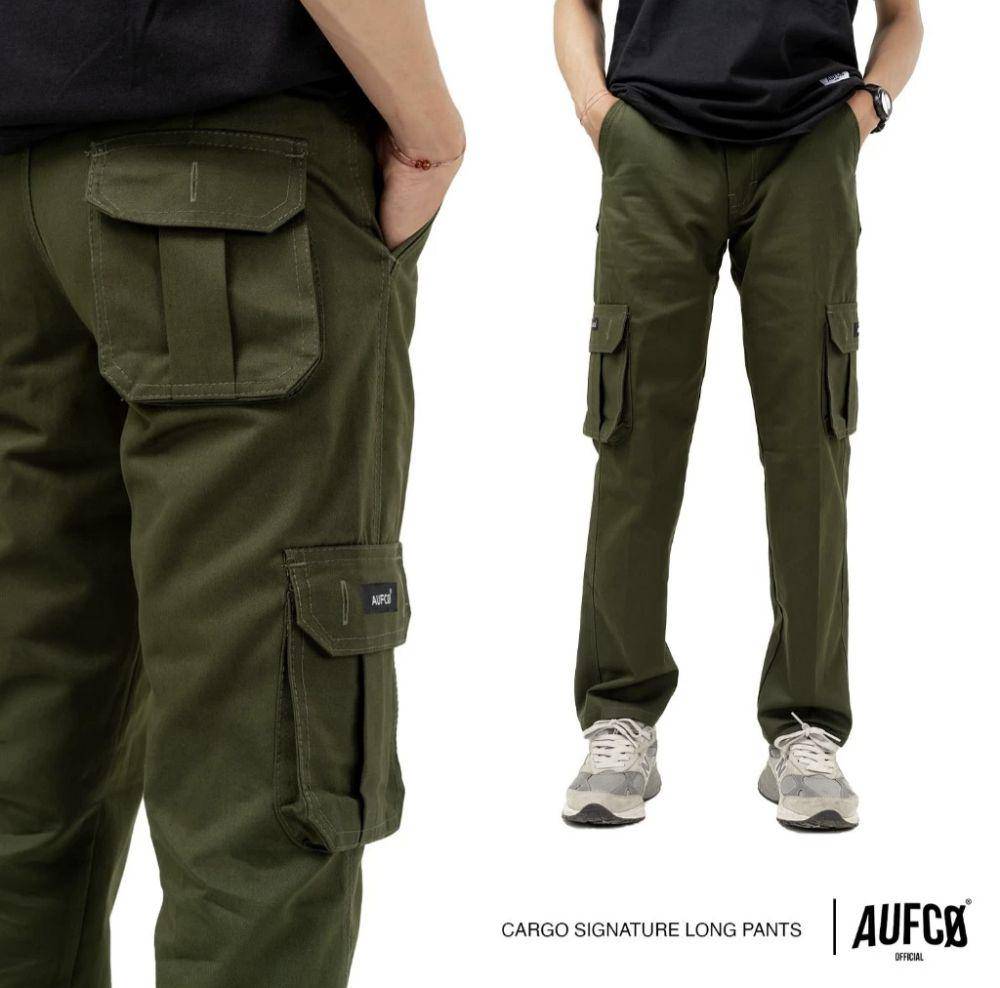 AUFCO Celana Cargo Panjang (shopee.co.id/AUFCO Official Shop)
