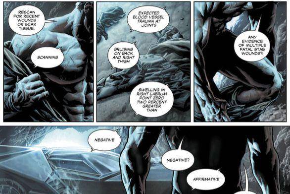 adegan vulgar Batman (dok. DC Comics/Batman: Damned #1)