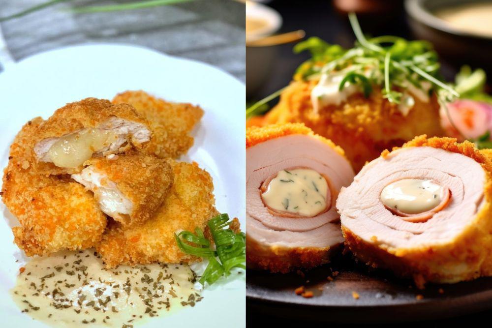 5 Perbedaan Chicken Mozarella dan Chicken Cordon Bleu, Mirip Sih!