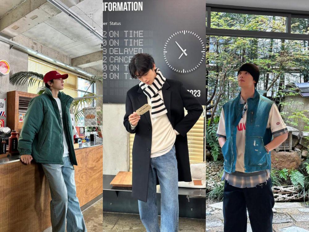 15 Inspirasi Daily Outfit ala Cha Eun Woo, Tampil Kece Setiap Hari!