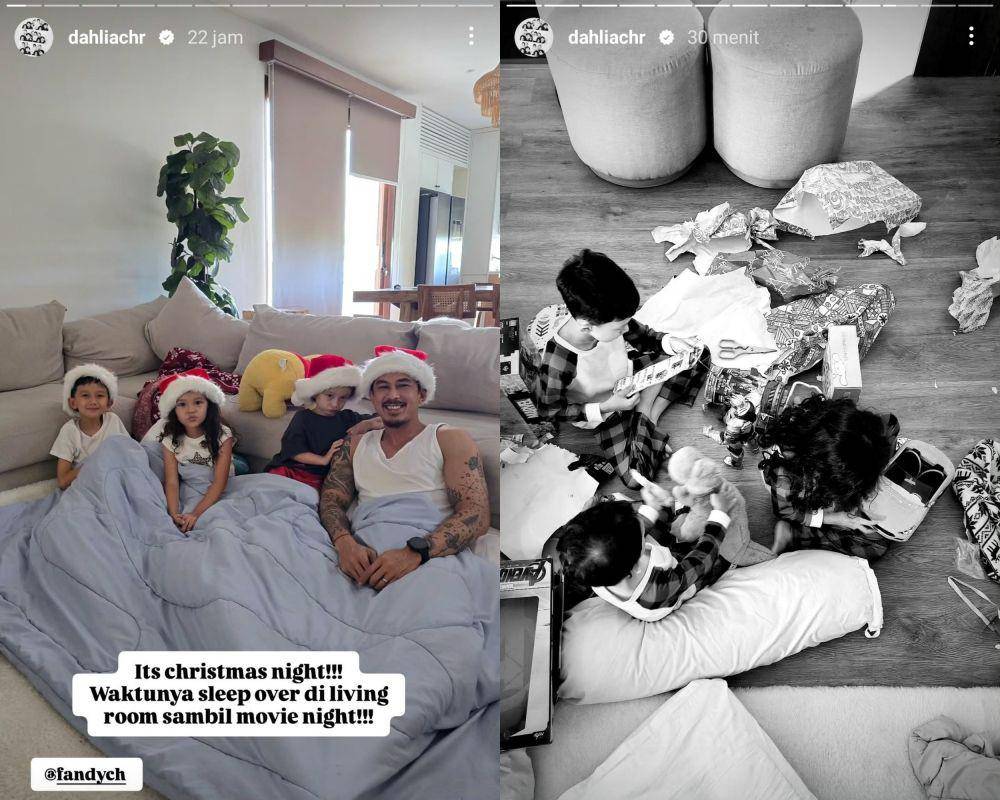Dahlia Poland dan Fandy Christian (Instagram.com/dahliachr)