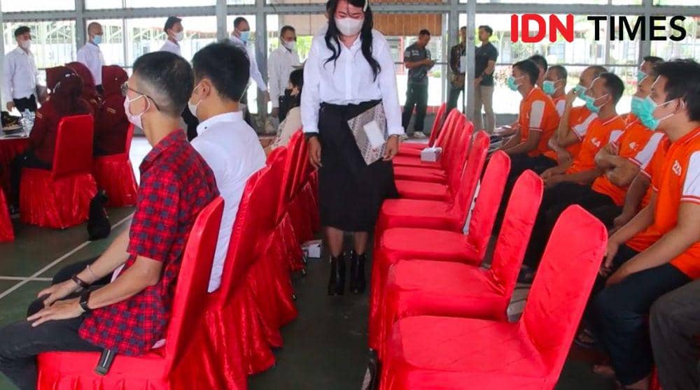 Ratusan warga binaan di Kalbar dapat remisi natal. (IDN Times/Teri).