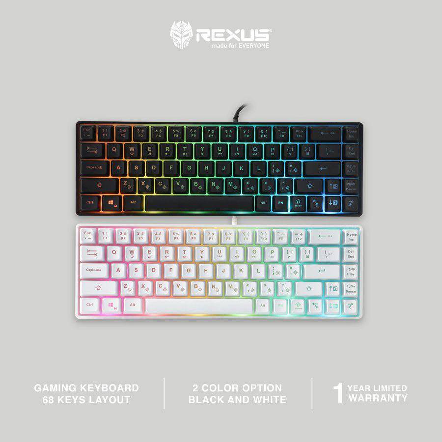 Rexus Mini Battlefire K68M (tokopedia.com/Rexus Official Store)