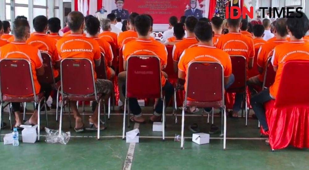 Ratusan narapidana di Kalbar dapat remisi natal. (IDN Times/Teri).