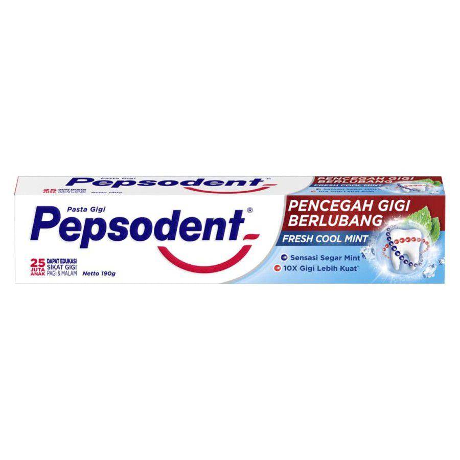 Pepsodent Fresh Cool Mint (Tokopedia/Unilever Mall)