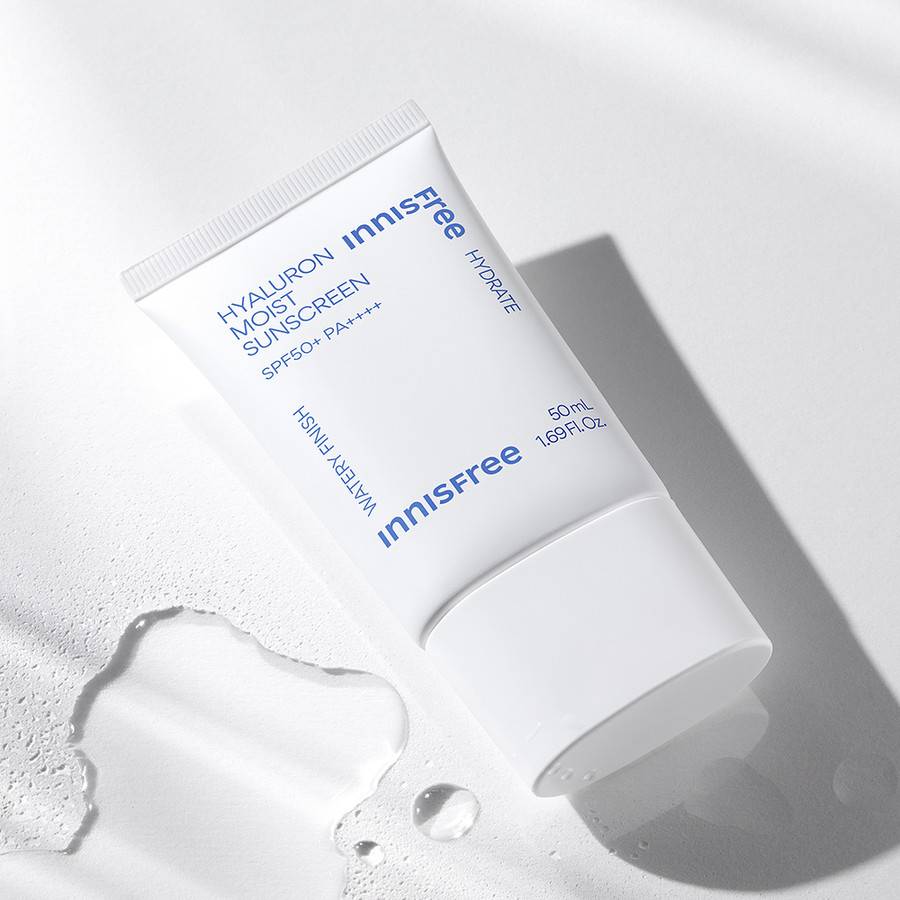 Innisfree Hyaluron Moist Sunscreen SPF50+ PA++++ (Tokopedia/Innisfree Official Shop)