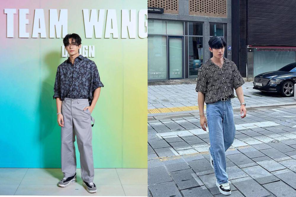 7 Inspirasi Outfit Kemeja Vintage ala Aktor Net Siraphop, Retro Charm!