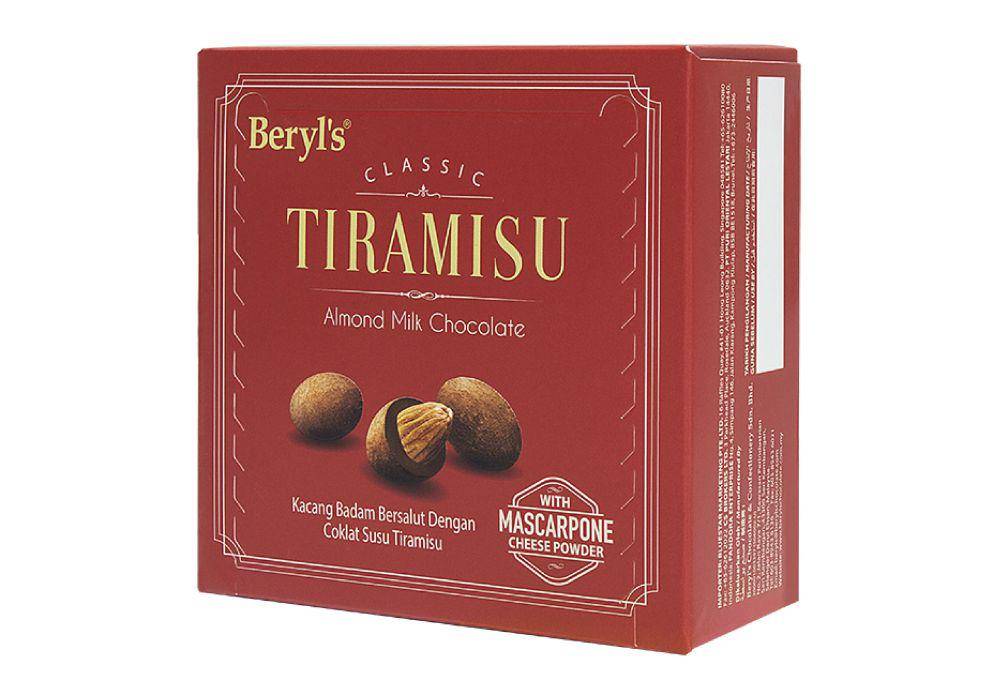 potret Beryl's Classic Tiramisu Almond Milk Chocolate (instagram.com/berylchocolate)