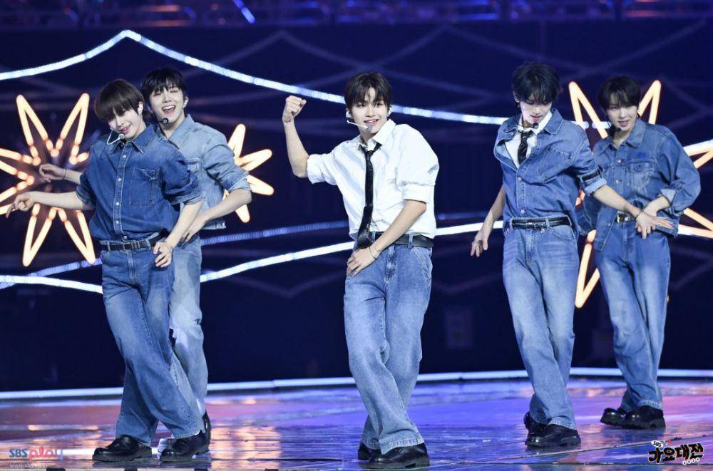 penampilan spesial member BOYNEXTDOOR, TWS, ZEROBASEONE, dan NCT Wish di SBS Gayo Daejeon 2024 (dok. SBS Gayo Daejeon)