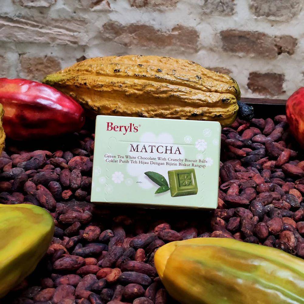 potret Beryl's Chocolate Beryl's Classic Tiramisu Almond Green Tea Chocolate (instagram.com/berylschocolate)
