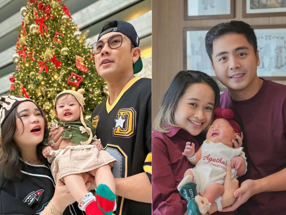 7 Potret Artis Rayakan Natal Pertama Kali Bareng Buah Hati di 2024