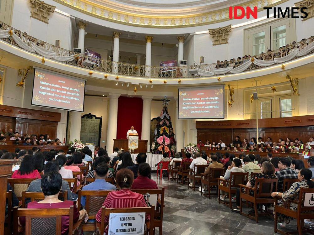Gelar 3 Sesi Ibadah Natal, GPIB Usung Tema Kesederhanaan