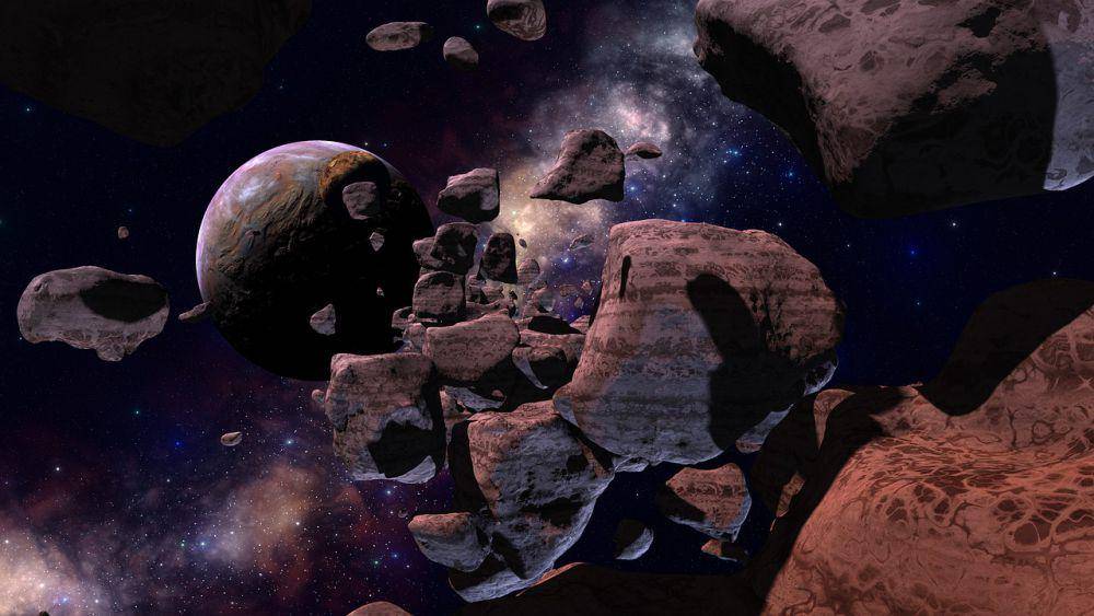 ilustrasi asteroid Interamnia (pixabay.com/Artmatic Voyager)