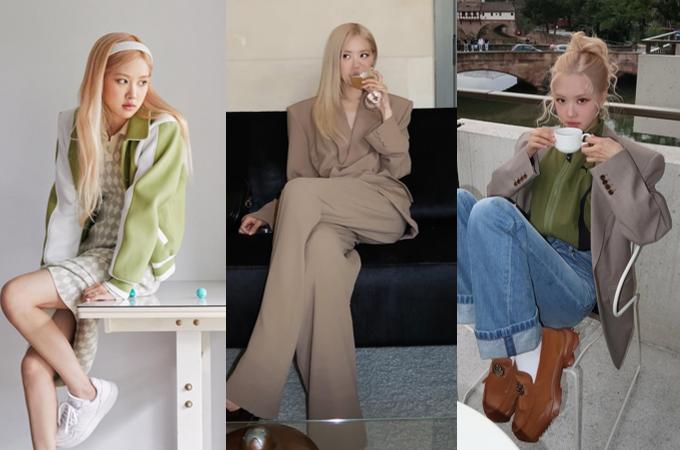12 OOTD Nuansa Earth Tone ala Rose BLACKPINK, Selalu Stunning!
