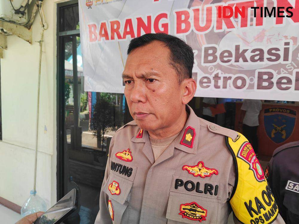 Kapolsek Bekasi Selatan, Kompol Untung Riswaji. (IDN Times/Imam Faishal)