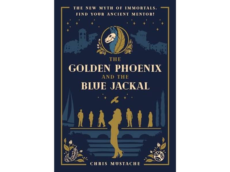 Sampul buku The Golden Phoenix and the Blue Jackal. (Dok. Goodreads.com)