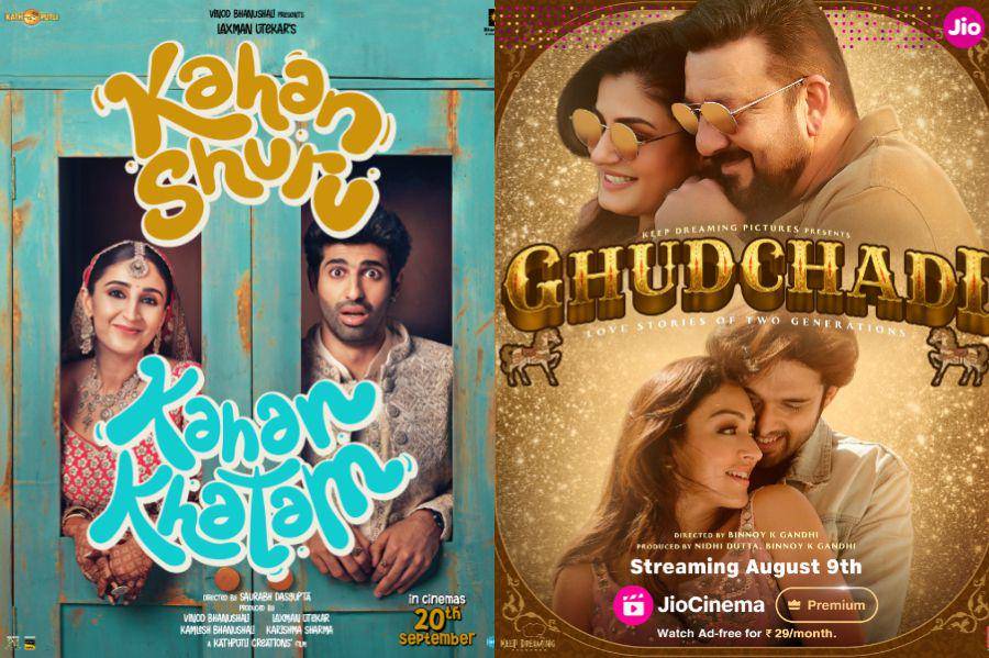 Kahan Shuru Kahan Khatam dan Ghudchadi (dok. Bhanushali Studios/Kahan Shuru Kahan Khatam | dok. Jio Studios/Ghudchadi)