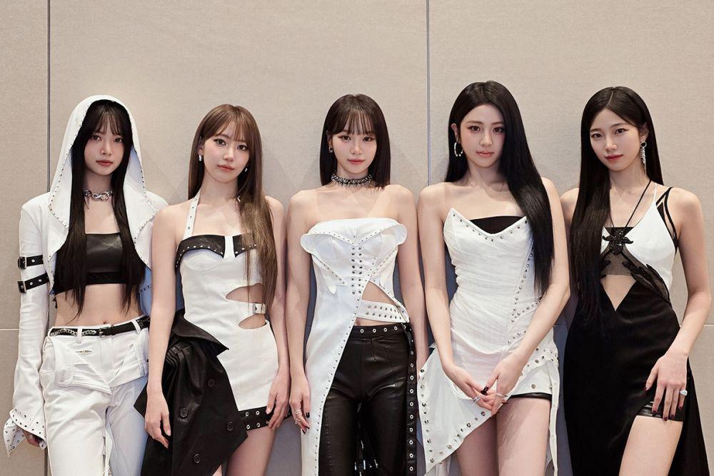 Cek Fakta, Benarkah LE SSERAFIM Dapat Black Ocean di SBS Gayo Daejeon?