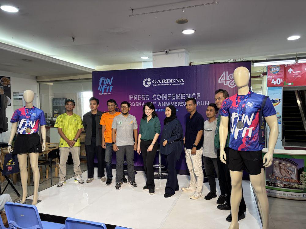 Ultah Ke-48, Gardena Yogyakarta Gelar Fun Run Awal Tahun 2025