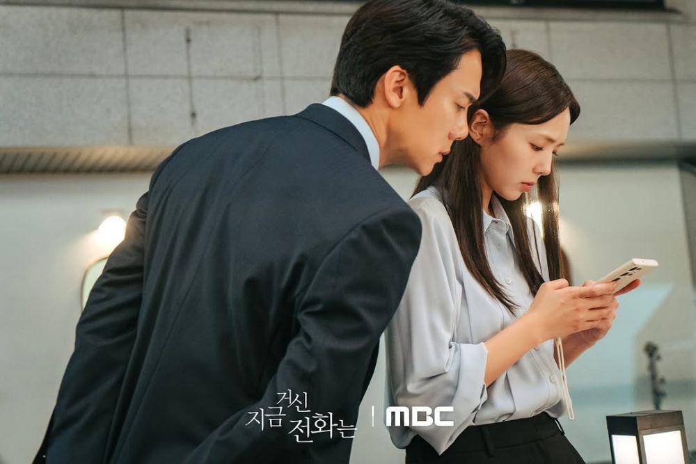 Yoo Yeon Seok dan Chae Soo Bin di When the Phone Rings (instagram.com/mbcdrama_now)